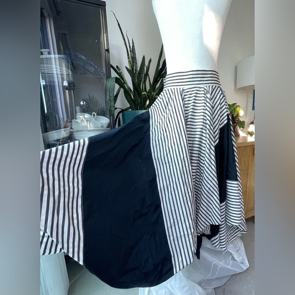 ISSEY MIYAKE kaleidoscope layered striped skirt size small - Picture 12 of 16